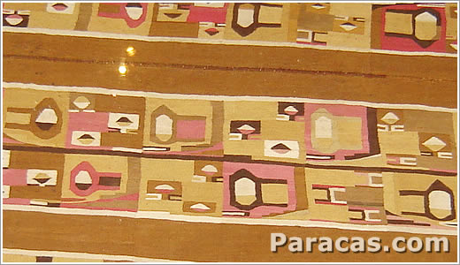 Foto de un manto Paracas